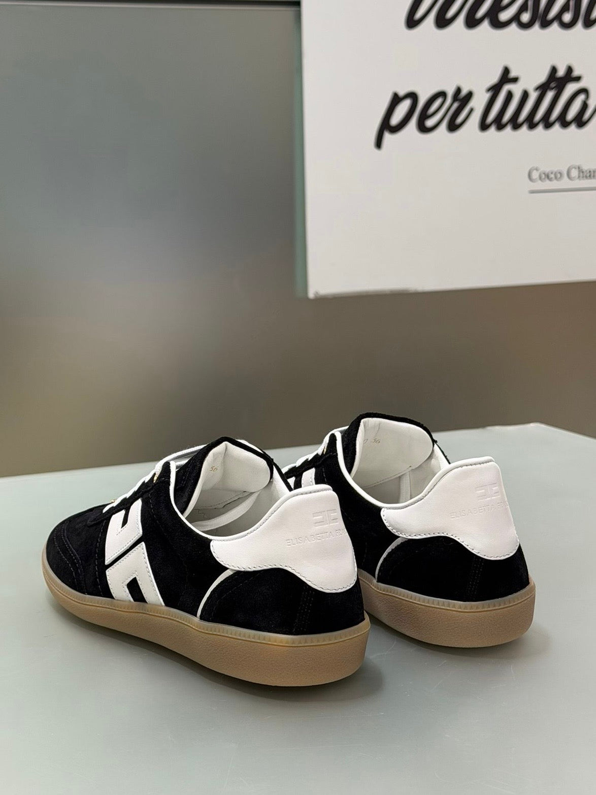 Sneaker in nappa SA61G61E2 Elisabetta Franchi