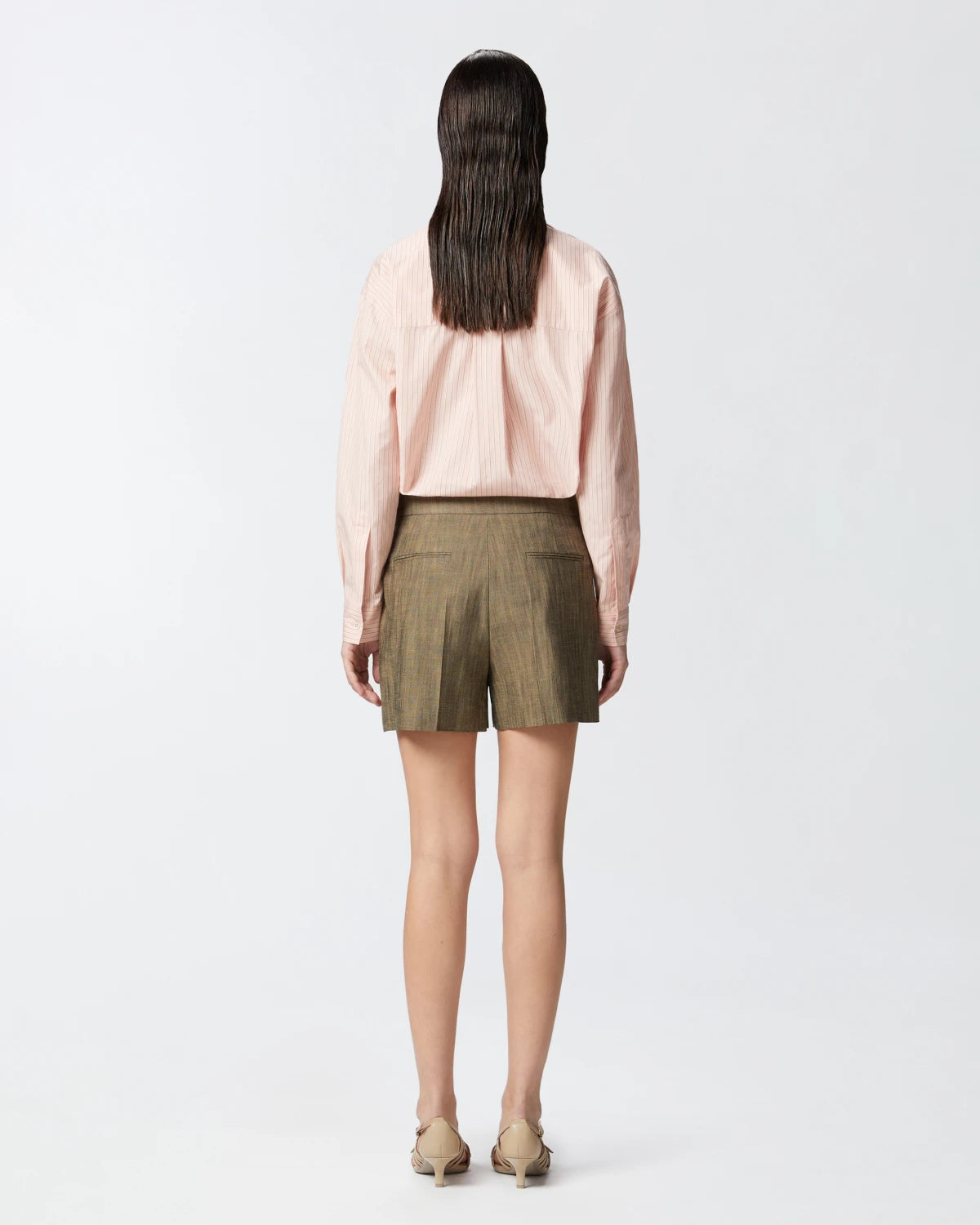 Shorts eleganti con tasche sui fianchi Pinko