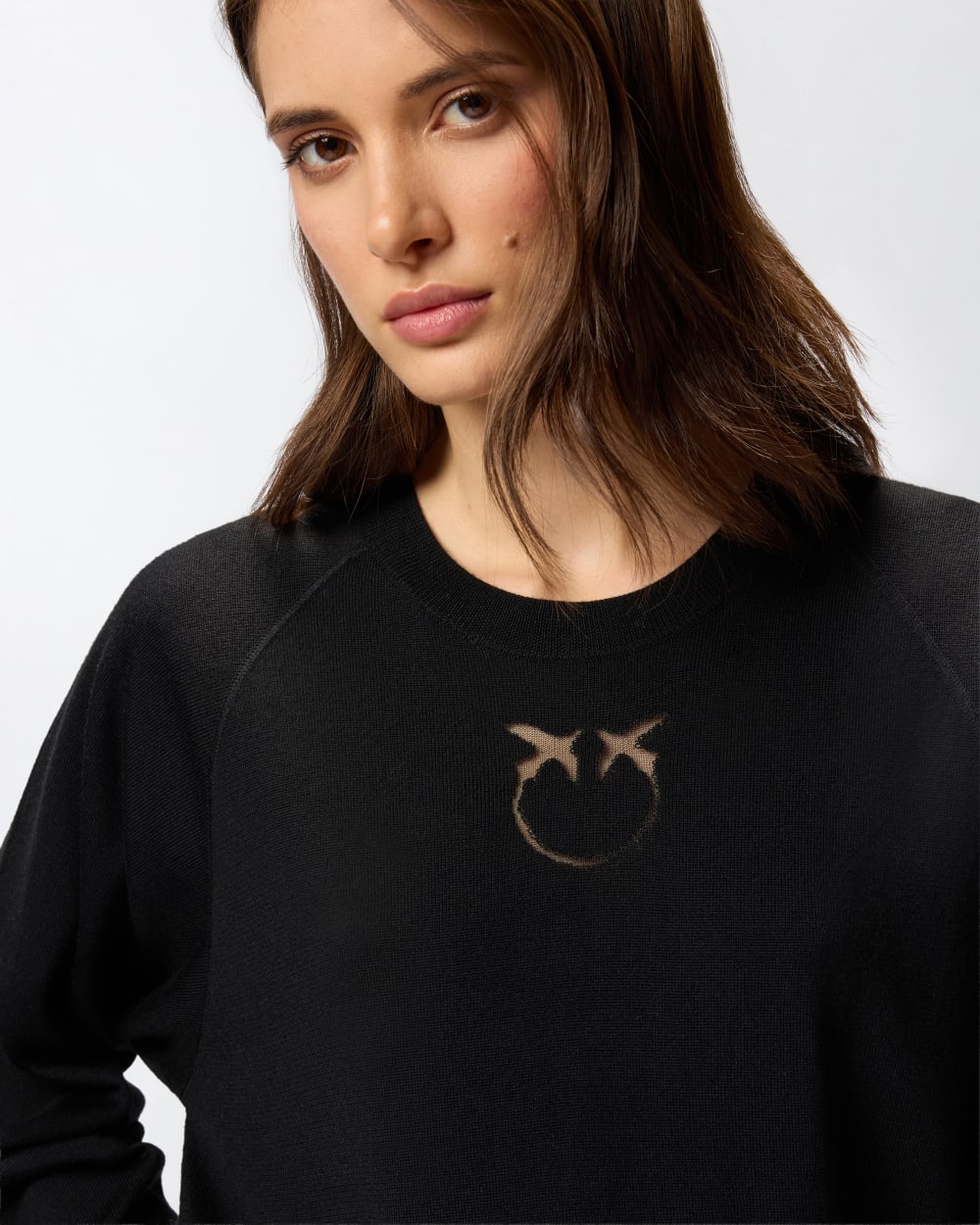 Maglia con logo Love Birds Pinko