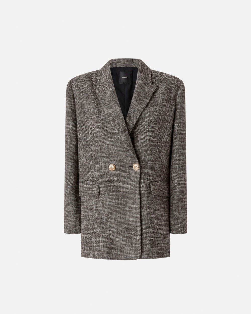 Blazer doppiopetto in flanella Pinko