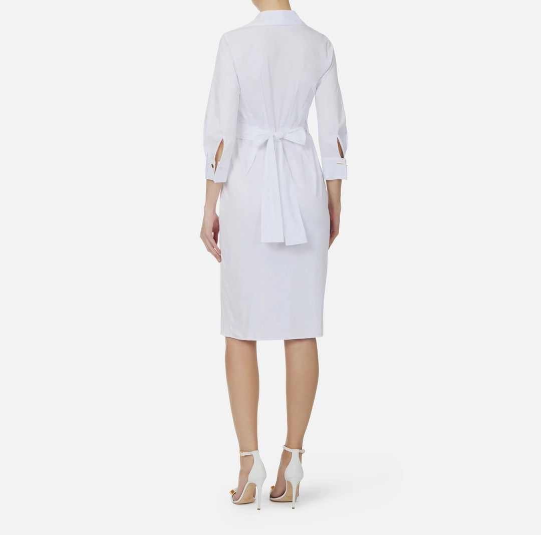 Abito in cotone stretch AB95562E2 Elisabetta Franchi