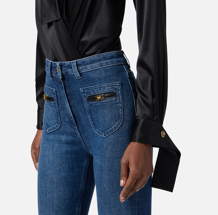 Body in raso CB00757E2 Elisabetta Franchi