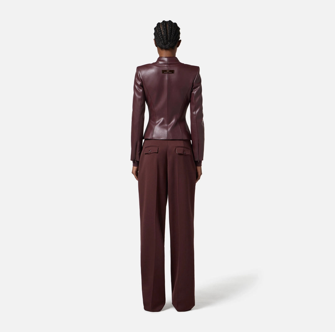 Giacca con ganci gioiello GI18757E2 Elisabetta Franchi