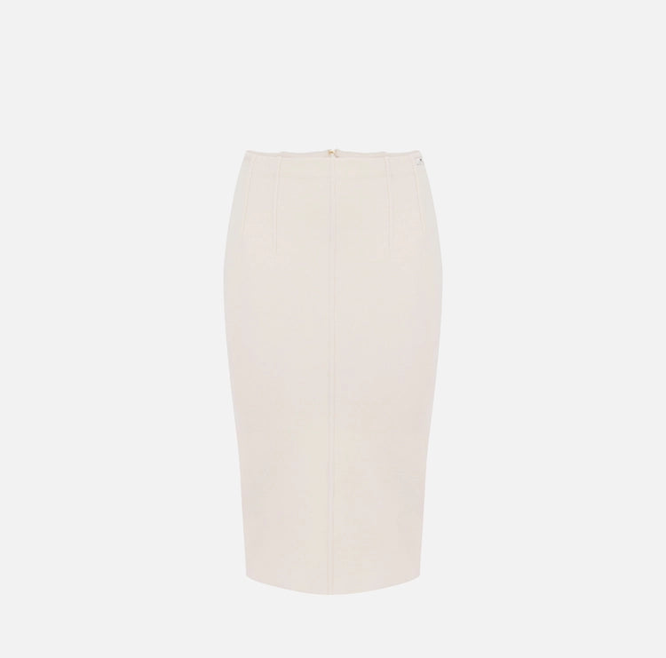Gonna in lana punto stoffa GK19S56E2 Elisabetta Franchi