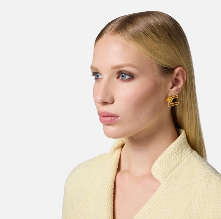 Micro orecchini con rosa OR54K51E2 Elisabetta Franchi