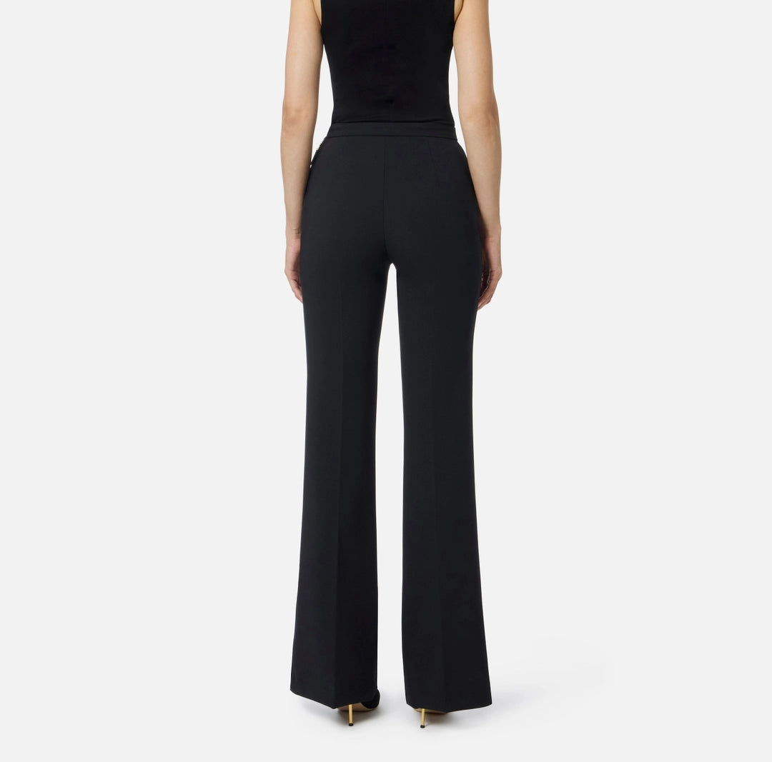 Pantaloni in doppio crêpe PA12156E2 Elisabetta Franchi
