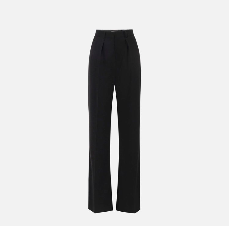 Pantaloni in crêpe fluido PA12456E2 Elisabetta Franchi