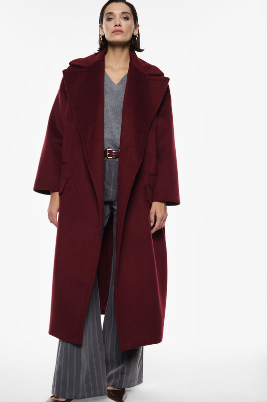 Cappotto over con maxi revers e tasche Imperial