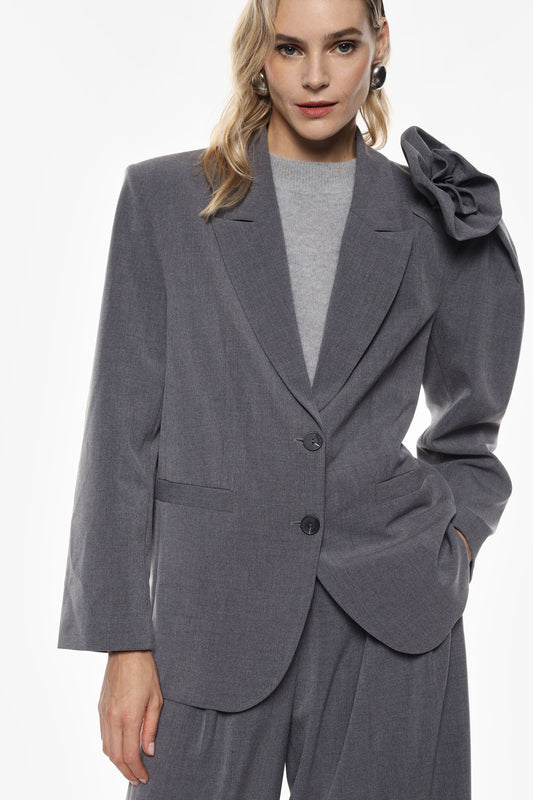 Blazer con fiore applicato Imperial