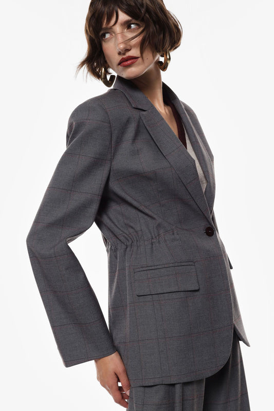 Blazer monopetto con bottone centrale Imperial