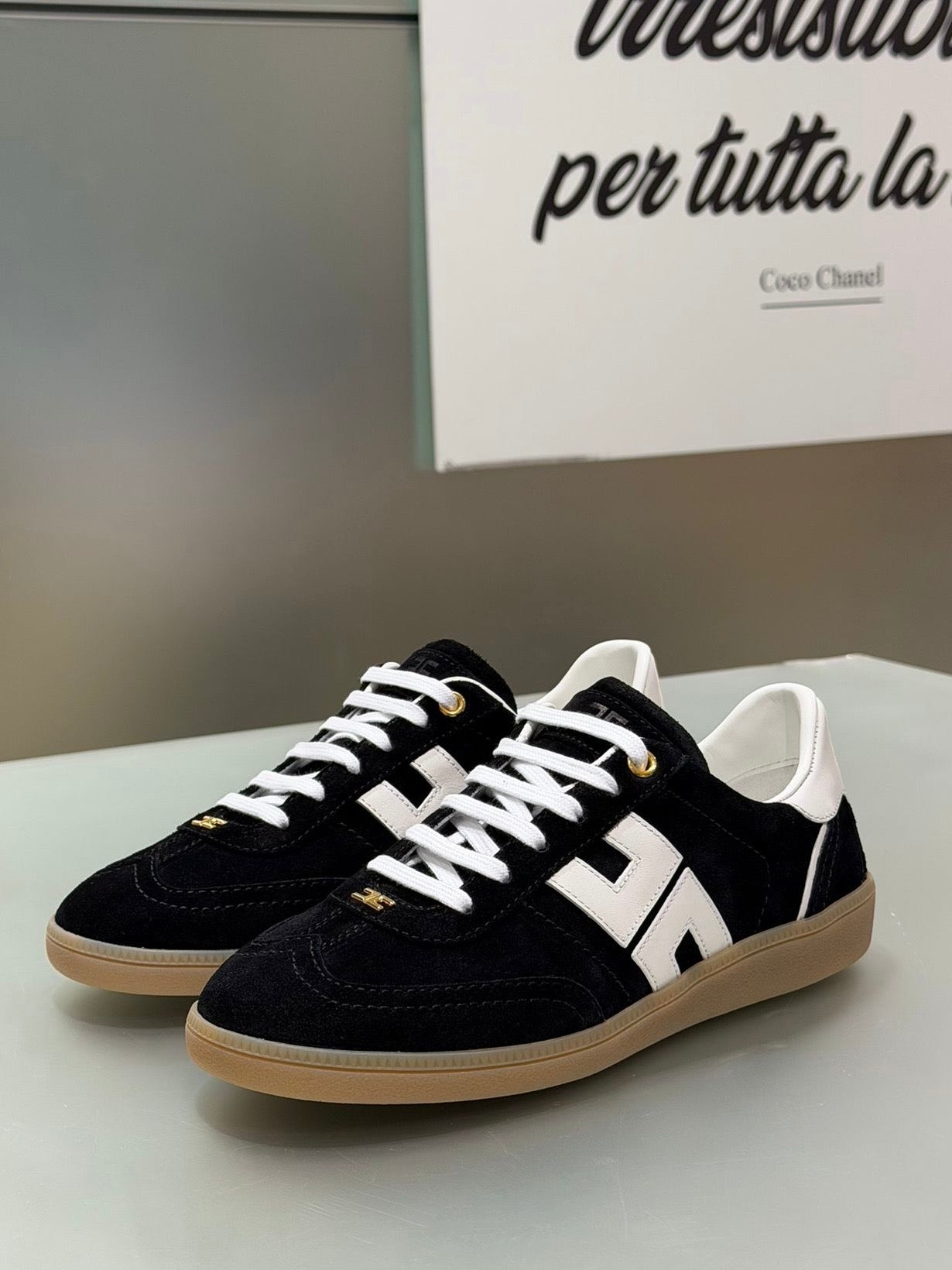 Sneaker in nappa SA61G61E2 Elisabetta Franchi