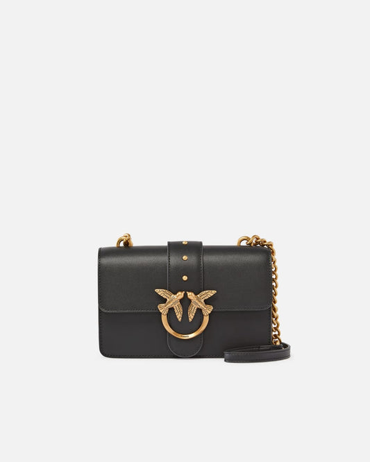 Borsa a tracolla piccola Love Bag in pelle Pinko