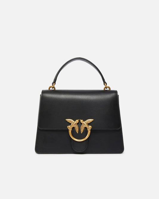 Borsa media a mano Love Bag Top Handle in pelle Pinko