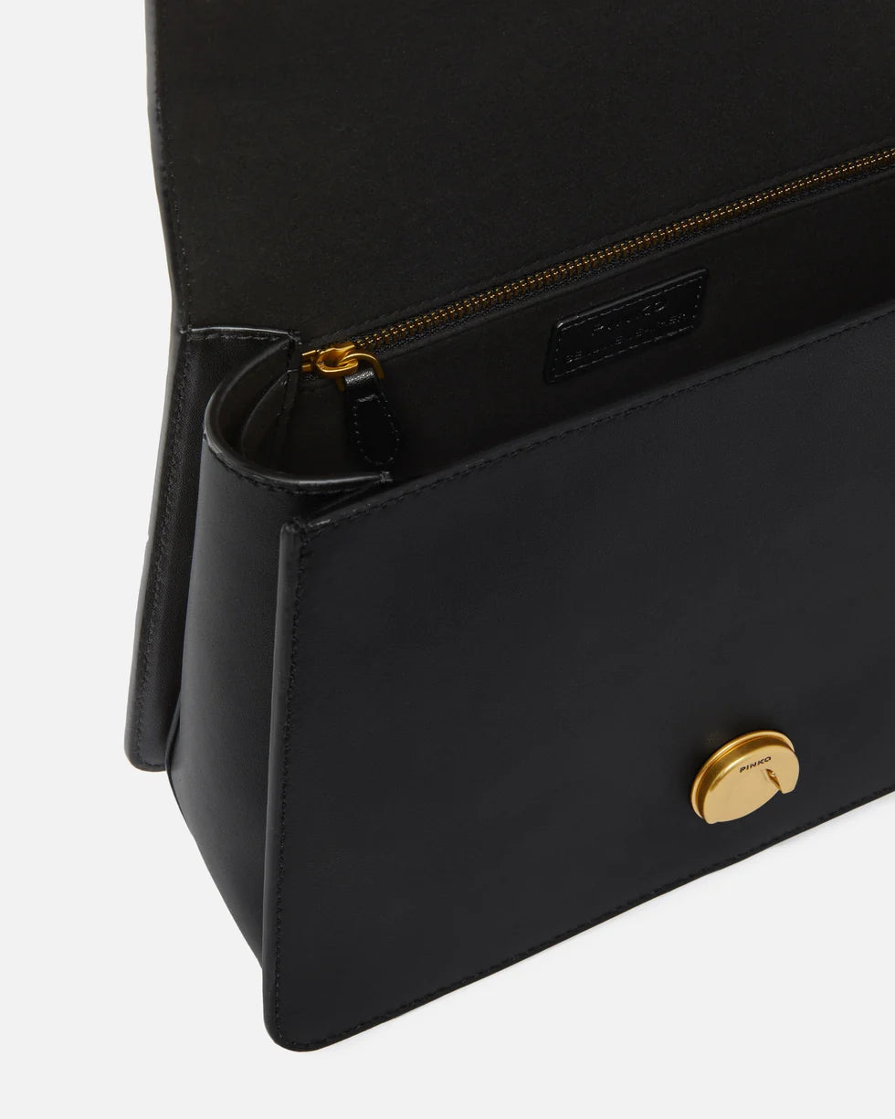 Borsa media a mano Love Bag Top Handle in pelle Pinko