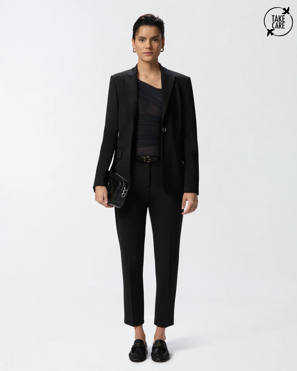 Pantaloni cigarette-fit punto stoffa Pinko