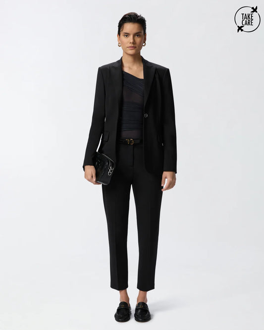 Pantaloni cigarette-fit punto stoffa Pinko