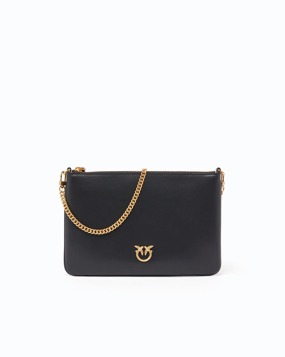 Borsa media a spalla Flat Love Bag Simply Pinko