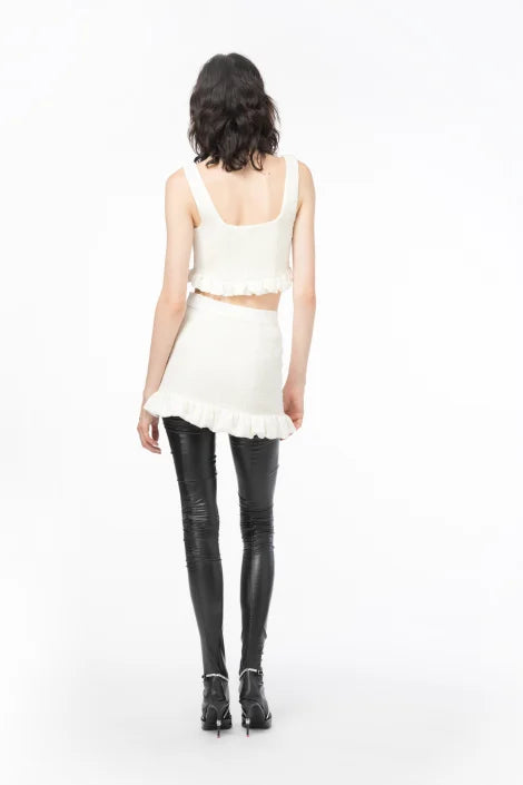 Crop top in tweed Pinko