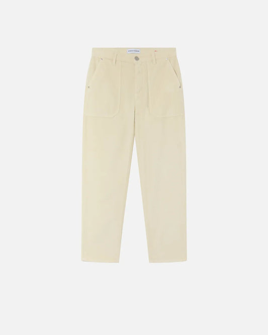 Pantaloni chino in velluto millerighe Pinko