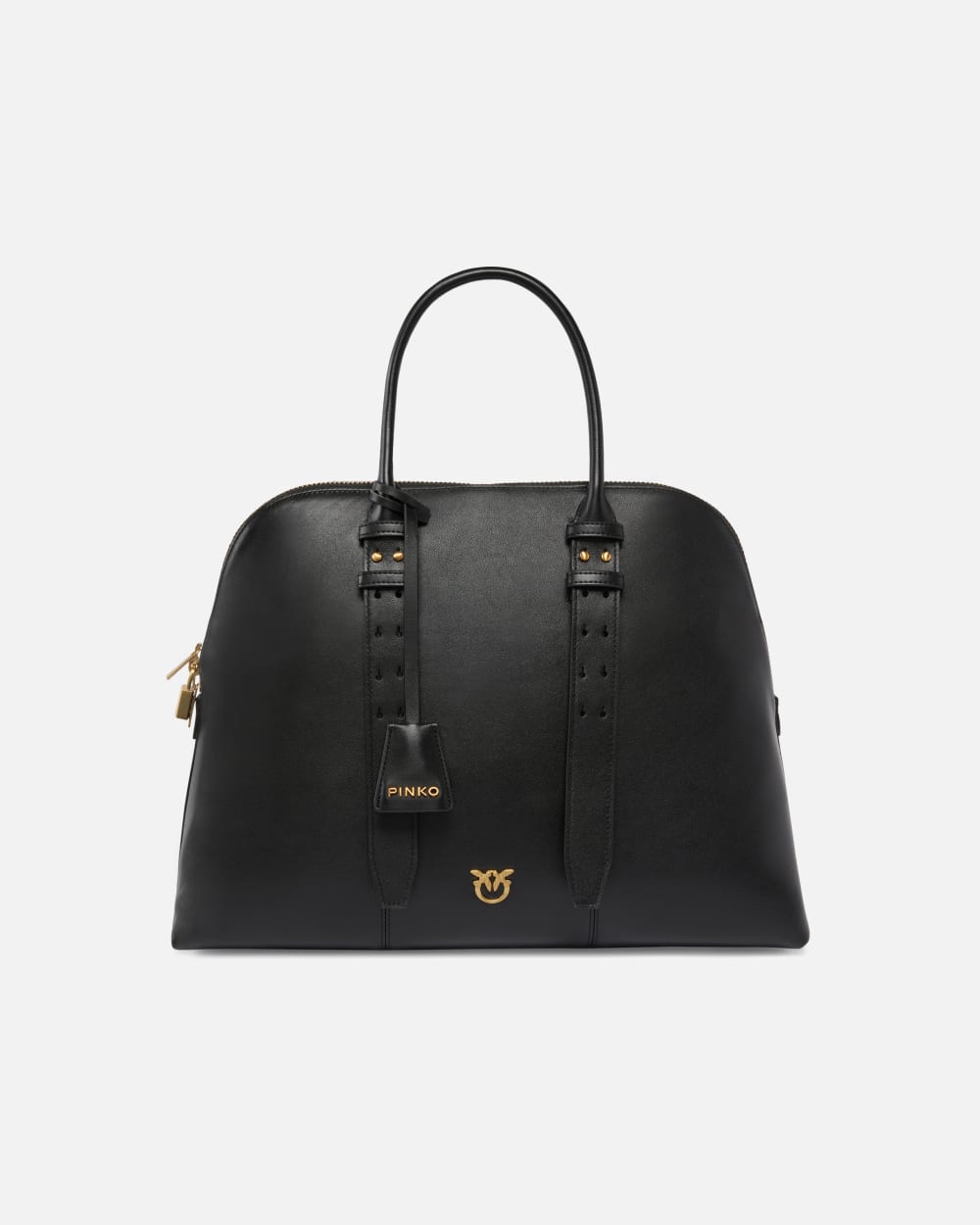 Borsa bowling a mano Escape Bag maxi in pelle Pinko