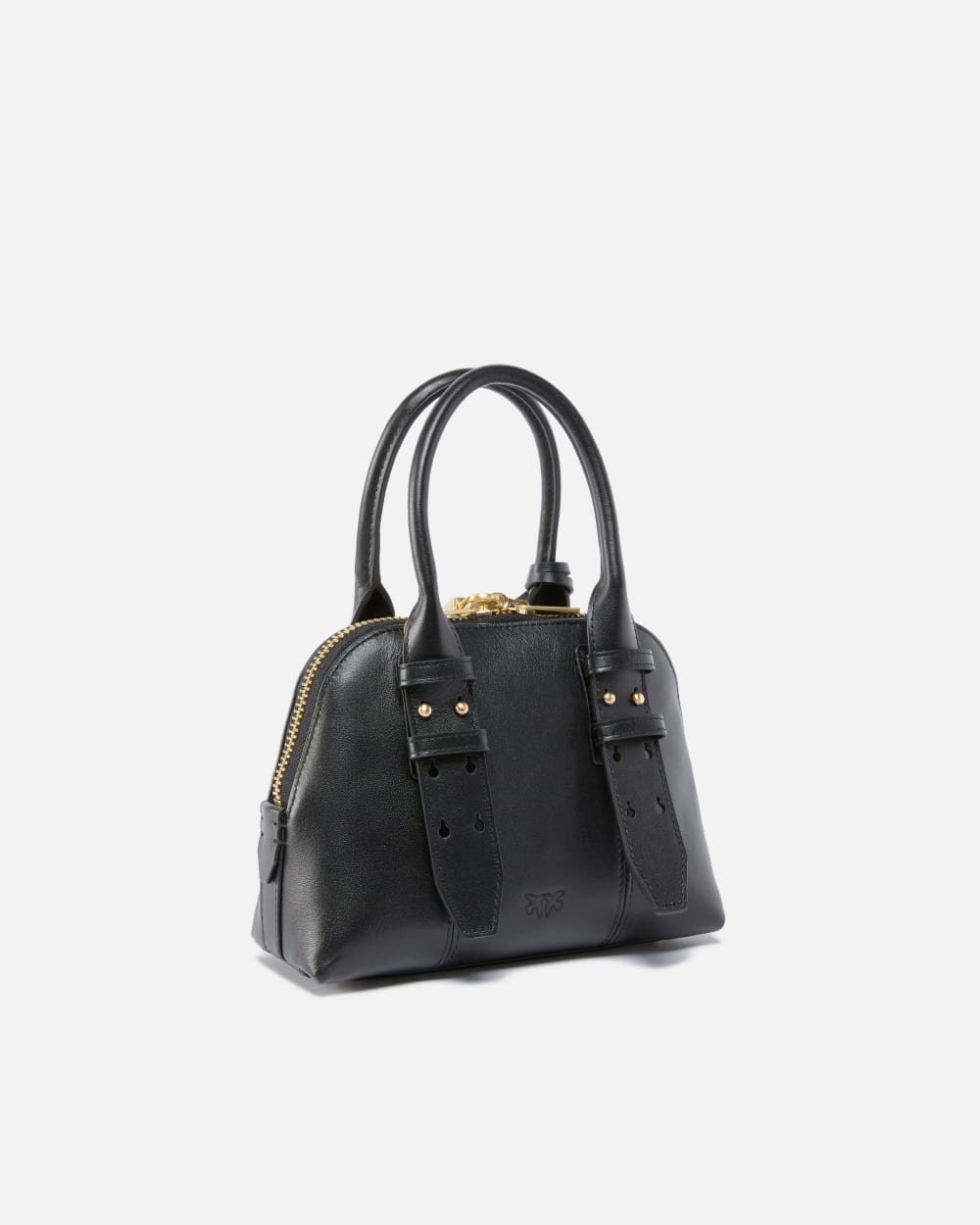 Borsa bowling a mano Mini Escape Bag in pelle Pinko