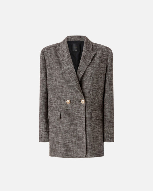 Blazer doppiopetto in flanella Pinko