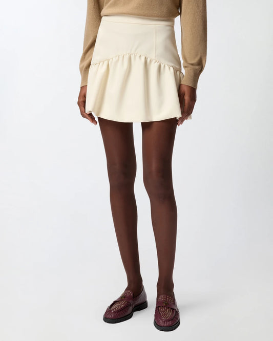 Minigonna con balza Pinko