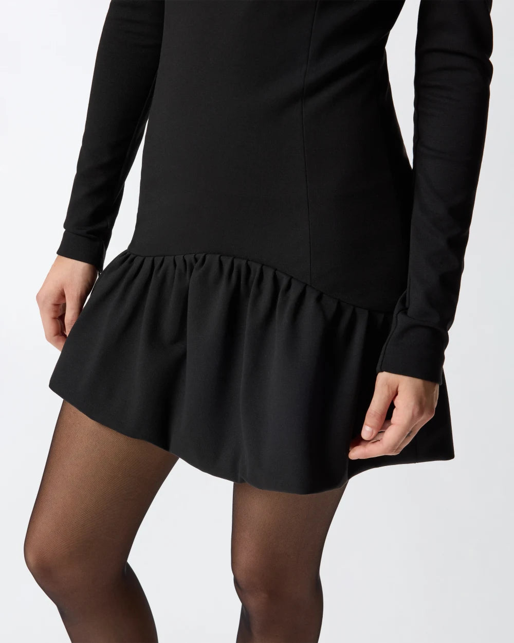 Mini abito con scollo squadrato Pinko
