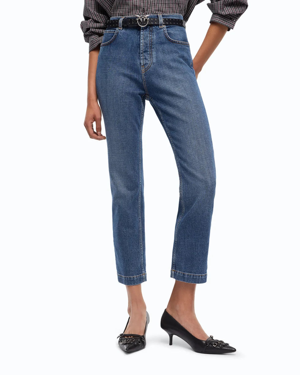 Jeans slim cropped Pinko