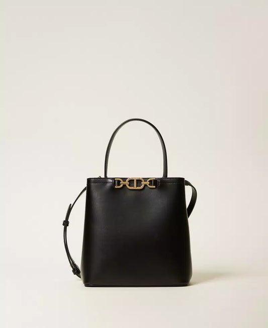 Borsa 'First Class' piccola con morsetto Oval T TwinSet
