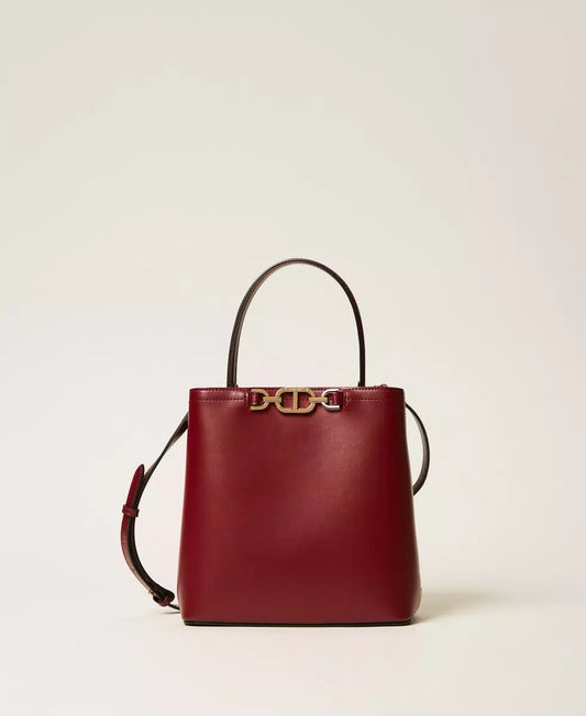 Borsa 'First Class' piccola con morsetto Oval T TwinSet