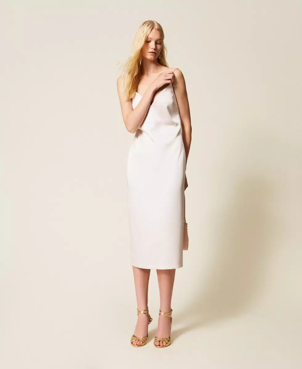 Abito lungo in duchesse Twinset