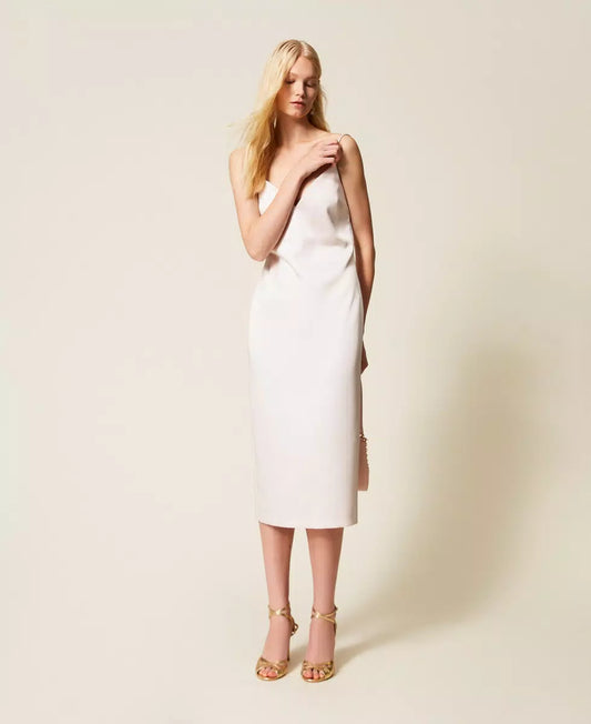 Abito lungo in duchesse Twinset