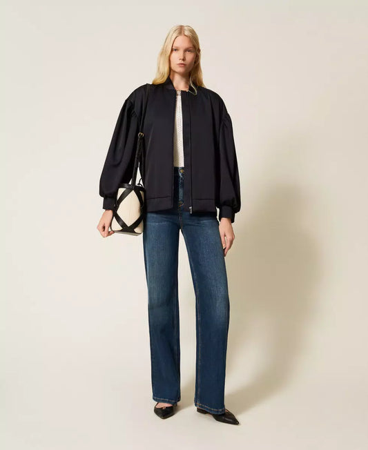 Jeans ampi cinque tasche Twinset