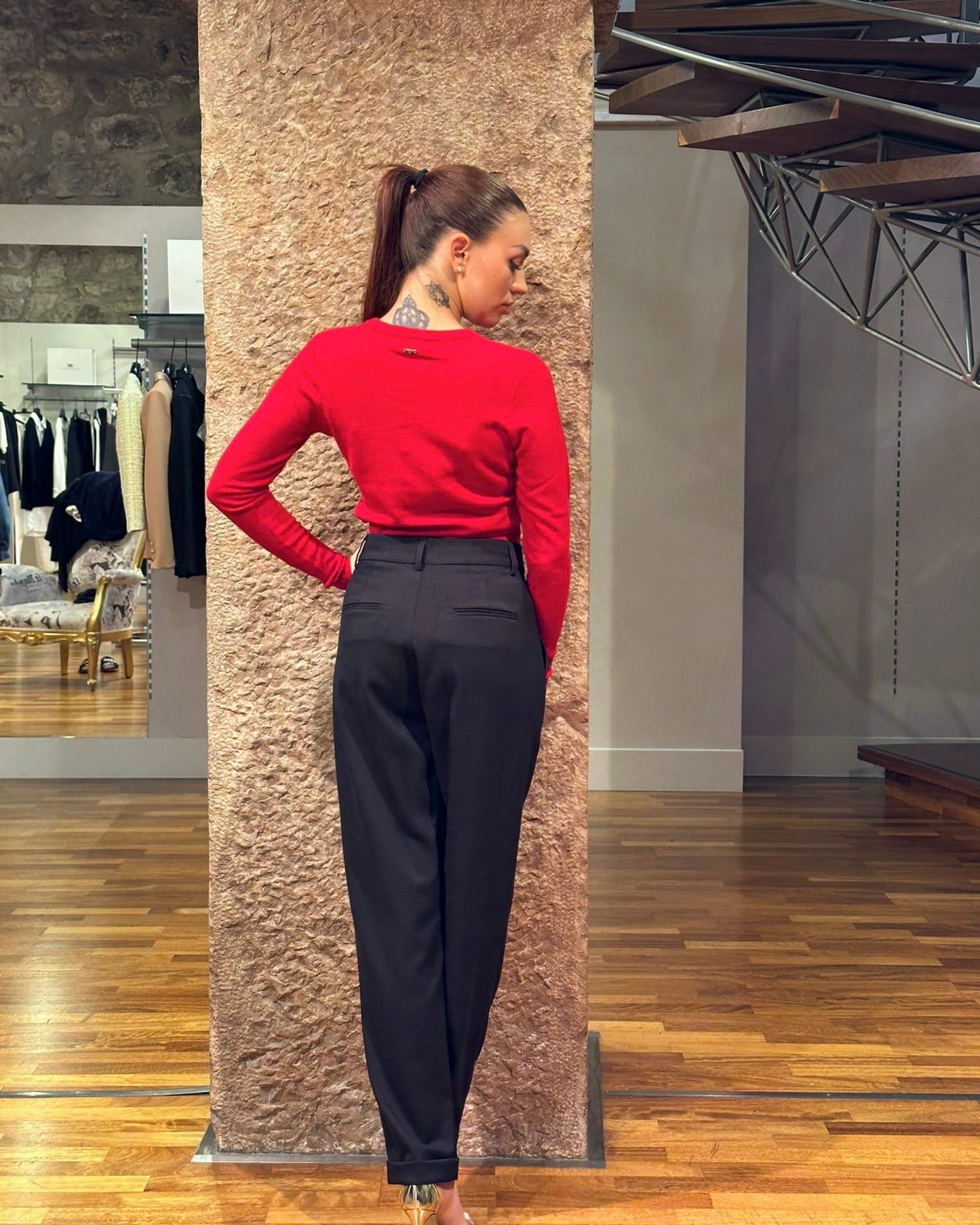 Pantalone carrot chino Fracomina