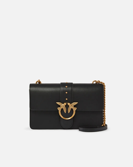 Borsa a tracolla media Love Bag in pelle Pinko