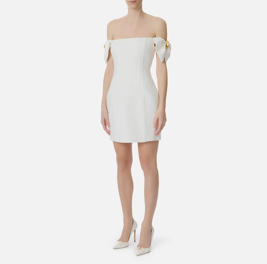 Mini abito in misto lino AB96862E2 Elisabetta Franchi
