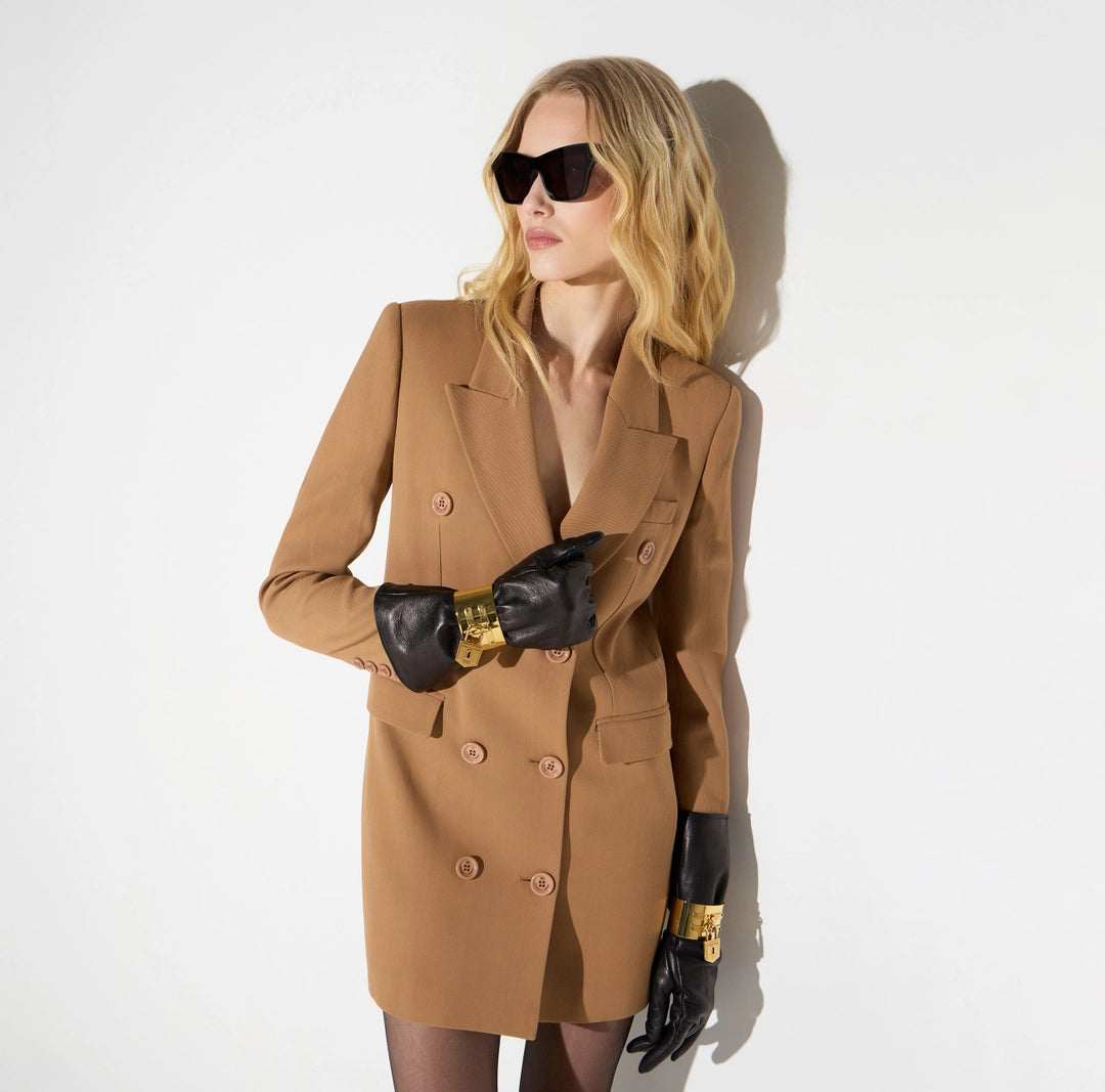 Abito in gabardina fluida AB98167E2 Elisabetta Franchi