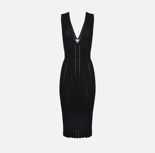 Abito in maglia à jour AM36B62E2 Elisabetta Franchi