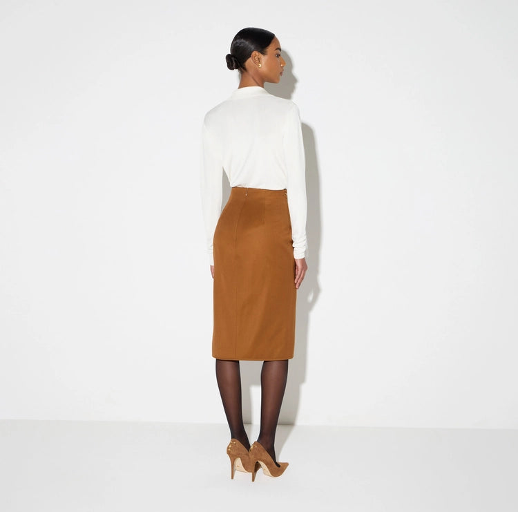 Body in filato di viscosa con catena gioiello BK03S66E2 Elisabetta Franchi