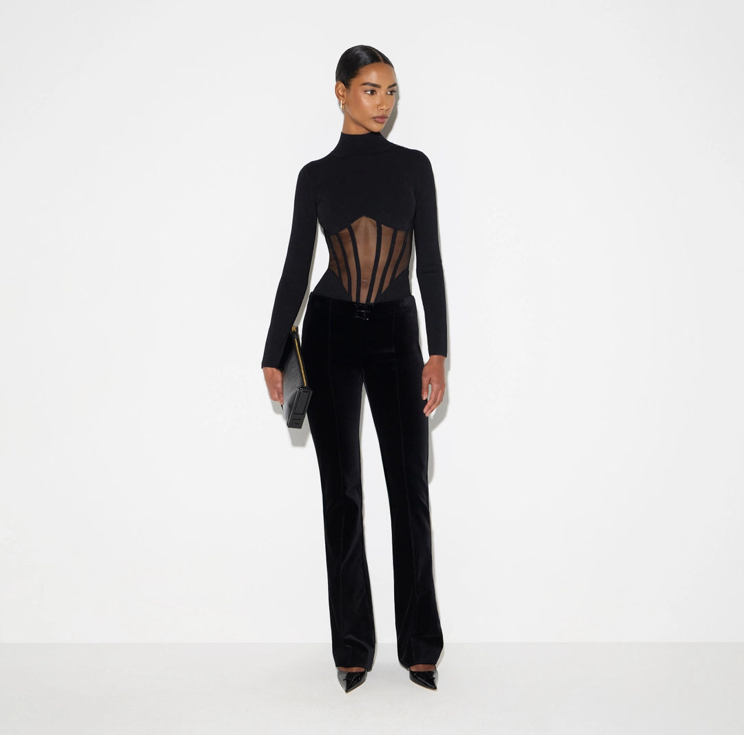 Body bustier in maglia BK05S67E2 Elisabetta Franchi