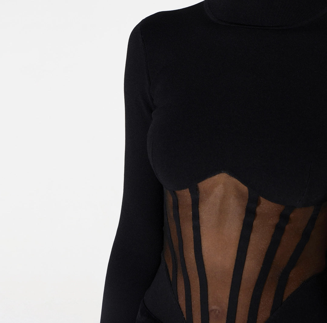 Body bustier in maglia BK05S67E2 Elisabetta Franchi