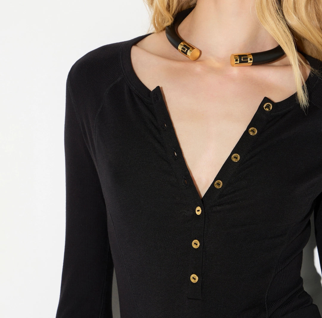 Body in jersey leggero BO01B66E2 Elisabetta Franchi