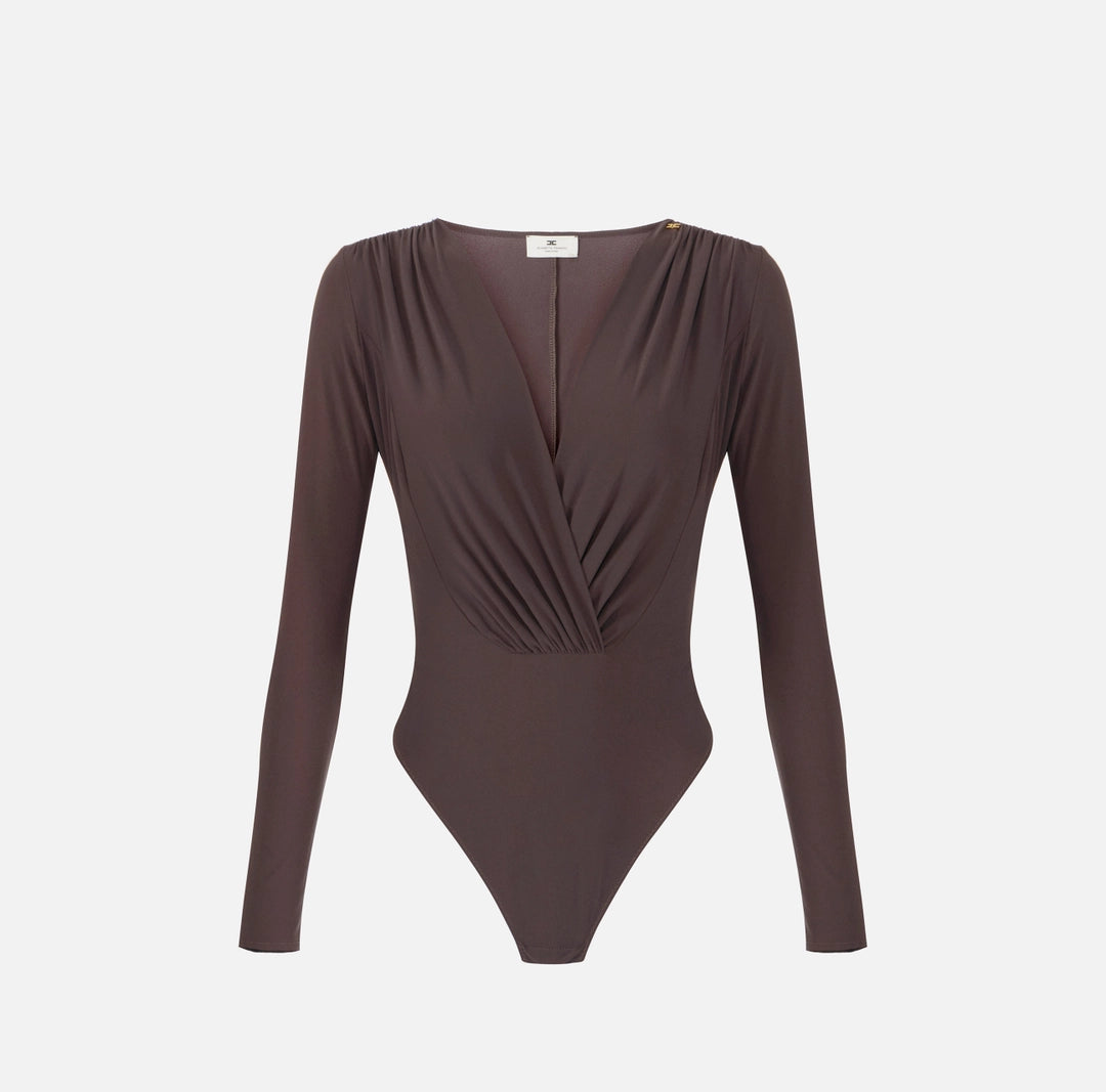Body in georgette stretch BO03162E2 Elisabetta Franchi