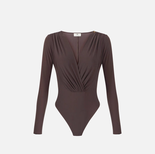 Body in georgette stretch BO03162E2 Elisabetta Franchi
