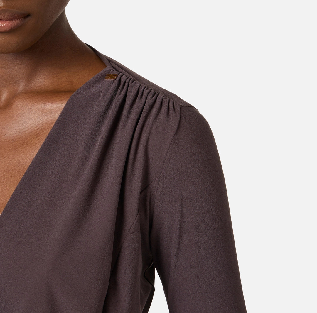 Body in georgette stretch BO03162E2 Elisabetta Franchi