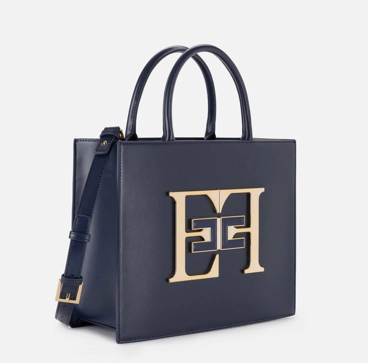 Borsa a mano media con logo BS05A46E2 Elisabetta Franchi