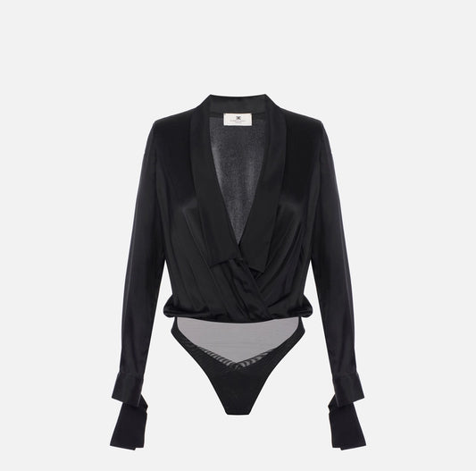 Body in raso CB00757E2 Elisabetta Franchi