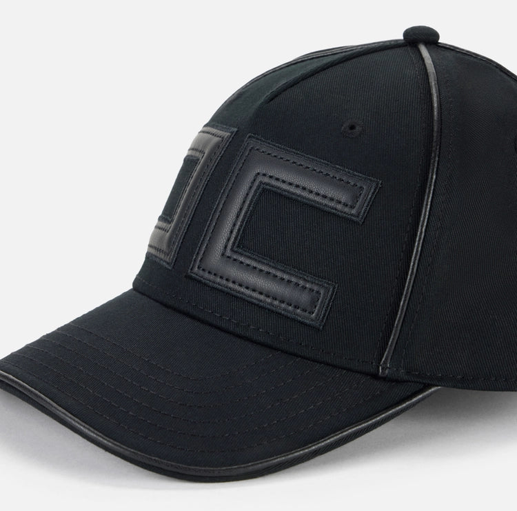 Cappello baseball in gabardina con logo CL21F57E2 Elisabetta Franchi