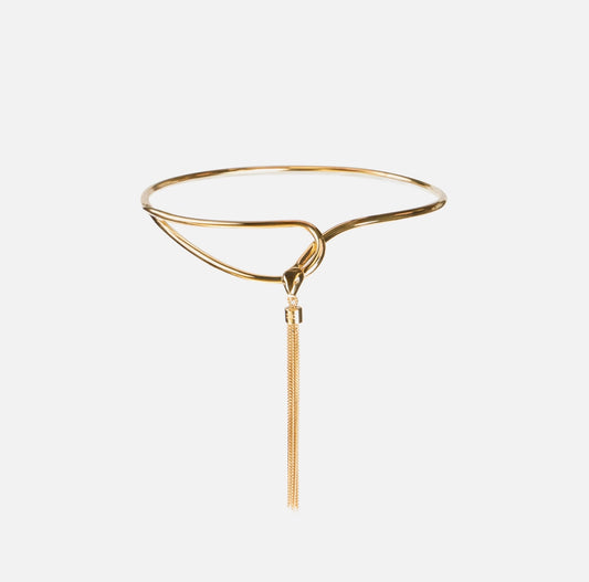 Collana con serpente e nappina CO55B57E2 Elisabetta Franchi